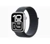 Smartwatch Apple Watch Series 10 GPS koperta 42mm aluminium srebrny opaska sportowa atramentowa