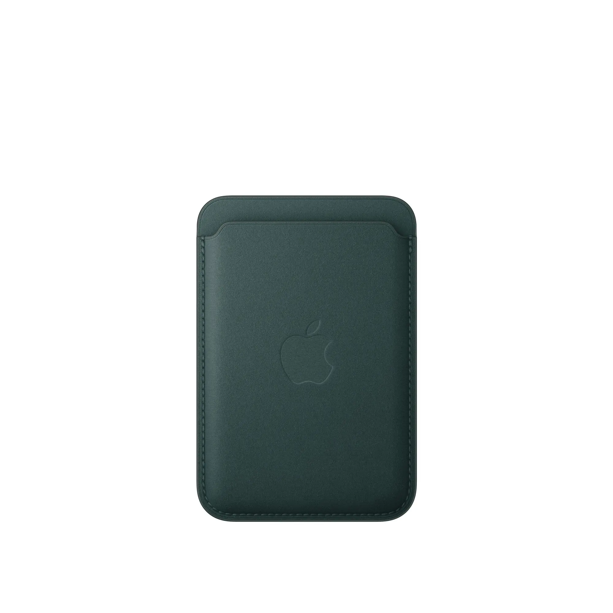 Etui Apple Wallet z tkaniny FineWoven z MagSafe do iPhone’a Ciemnozielony