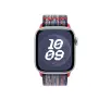 Opaska Apple sportowa Nike 42mm Niebiesko-czerwony