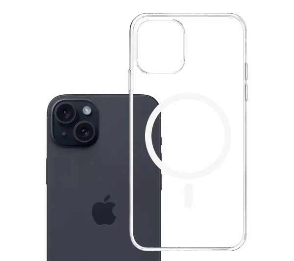 3mk Clear Magcase do iPhone 15 Przezroczysty