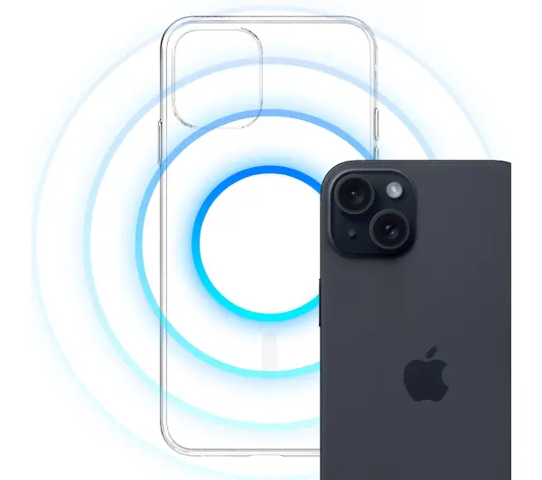 3mk Clear Magcase do iPhone 15 Przezroczysty