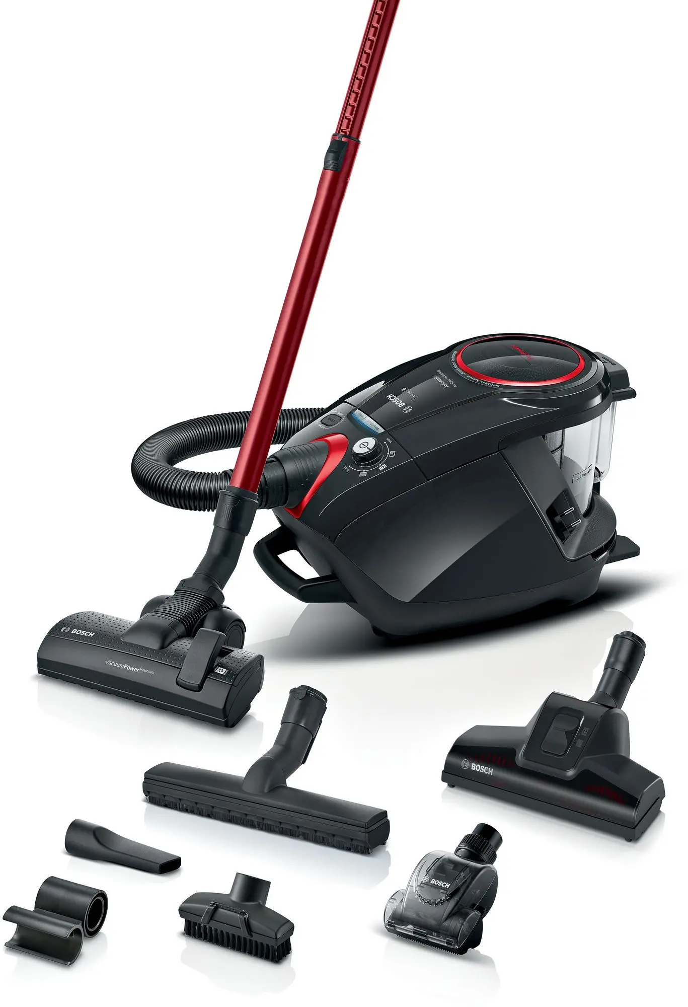 Odkurzacz Bosch ProPower BGS7POW2 800W Turboszczotka Mini turboszczotka Szczotka do parkietów