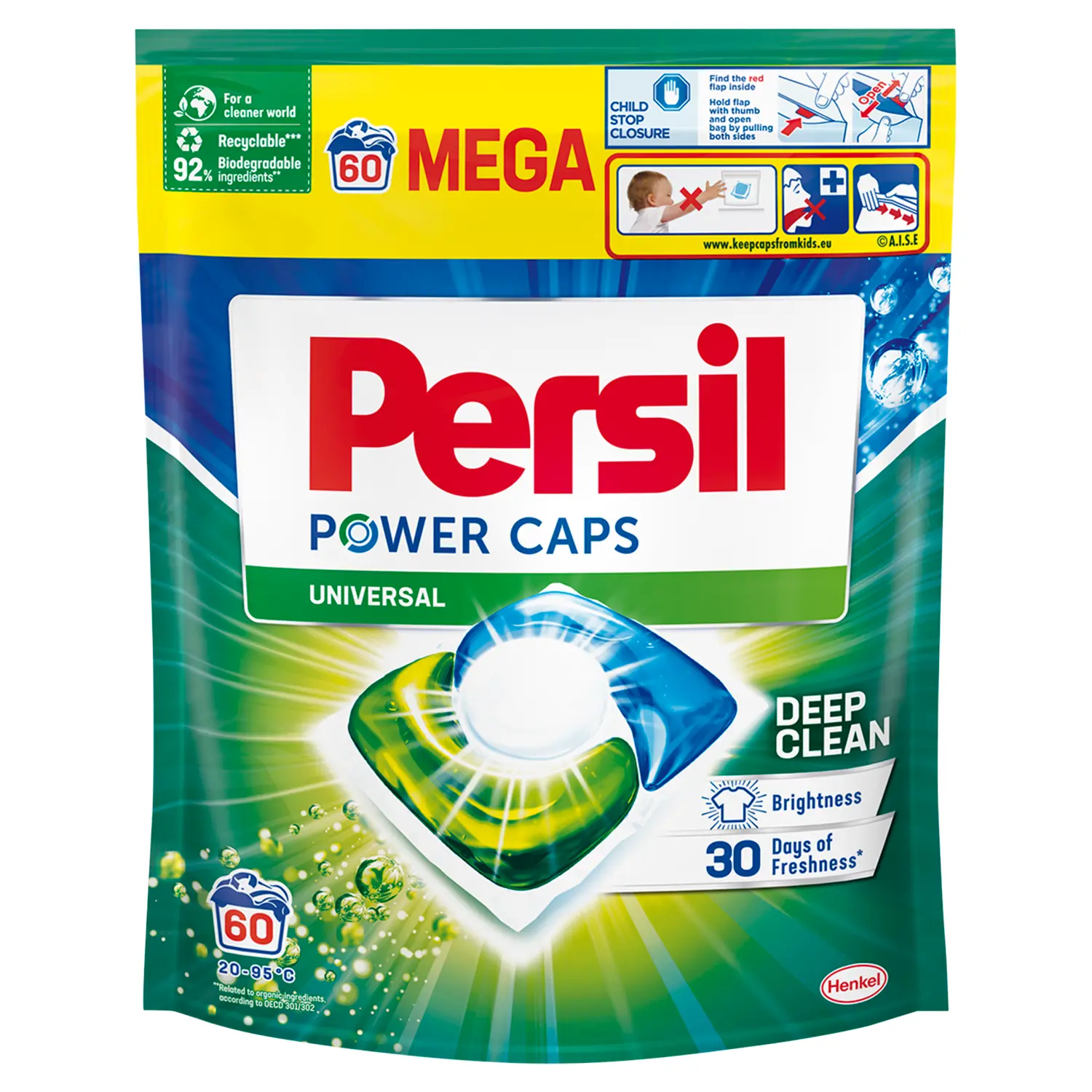 Kapsułki do prania Persil Power Caps Universal 60szt.