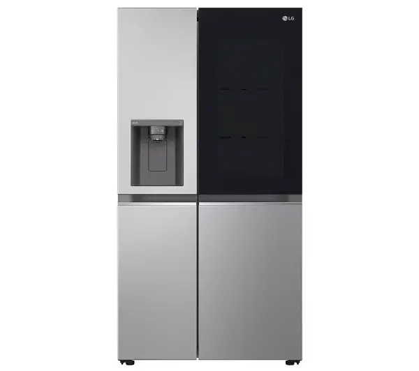 LG SBS InstaView GSGV80PYLL Funkcje AI Pełny No Frost 179cm Dystrybutor wody Komora świeżości Zdalne sterowanie Srebrny - TRZECI -55%, ALBO 5-TY ZA 1ZŁ - Kup na Raty - RRSO 0%