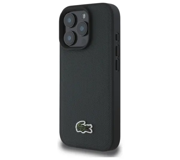 Lacoste Iconic Petit Pique do iPhone 16 Pro Max Zielony