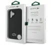 Etui Lacoste Iconic Petit Pique MagSafe do iPhone 16 Czarny