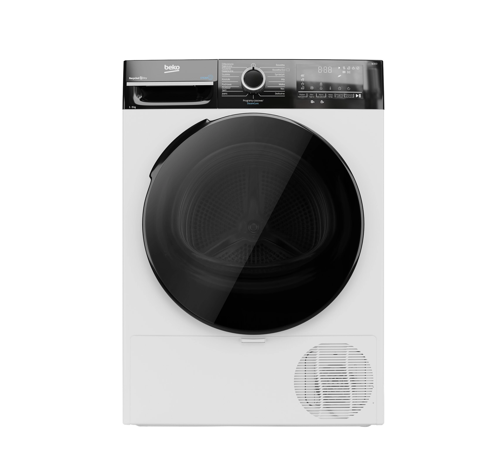 Suszarka Beko b300 BM3T49249WBDC SteamCure 58,6cm 9kg