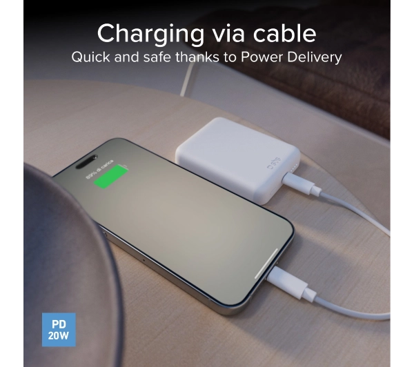 SBS TEBB5000HDMAG 5000mAh PD 20W MagSafe Biały