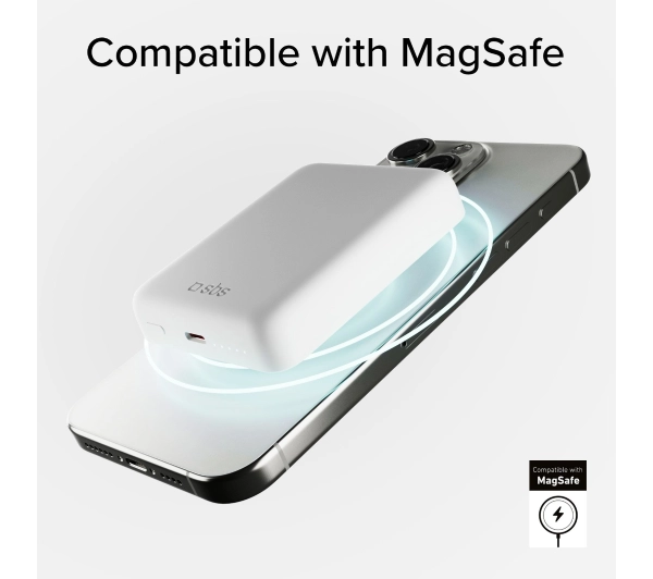 SBS TEBB5000HDMAG 5000mAh PD 20W MagSafe Biały