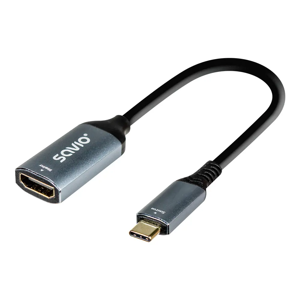 Adapter Savio AK-78 USB-C - HDMI 4K 60HZ
