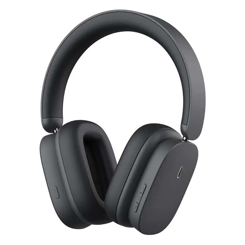 Słuchawki bezprzewodowe Baseus Bowie H1 ANC Nauszne Bluetooth 5.2 Szary