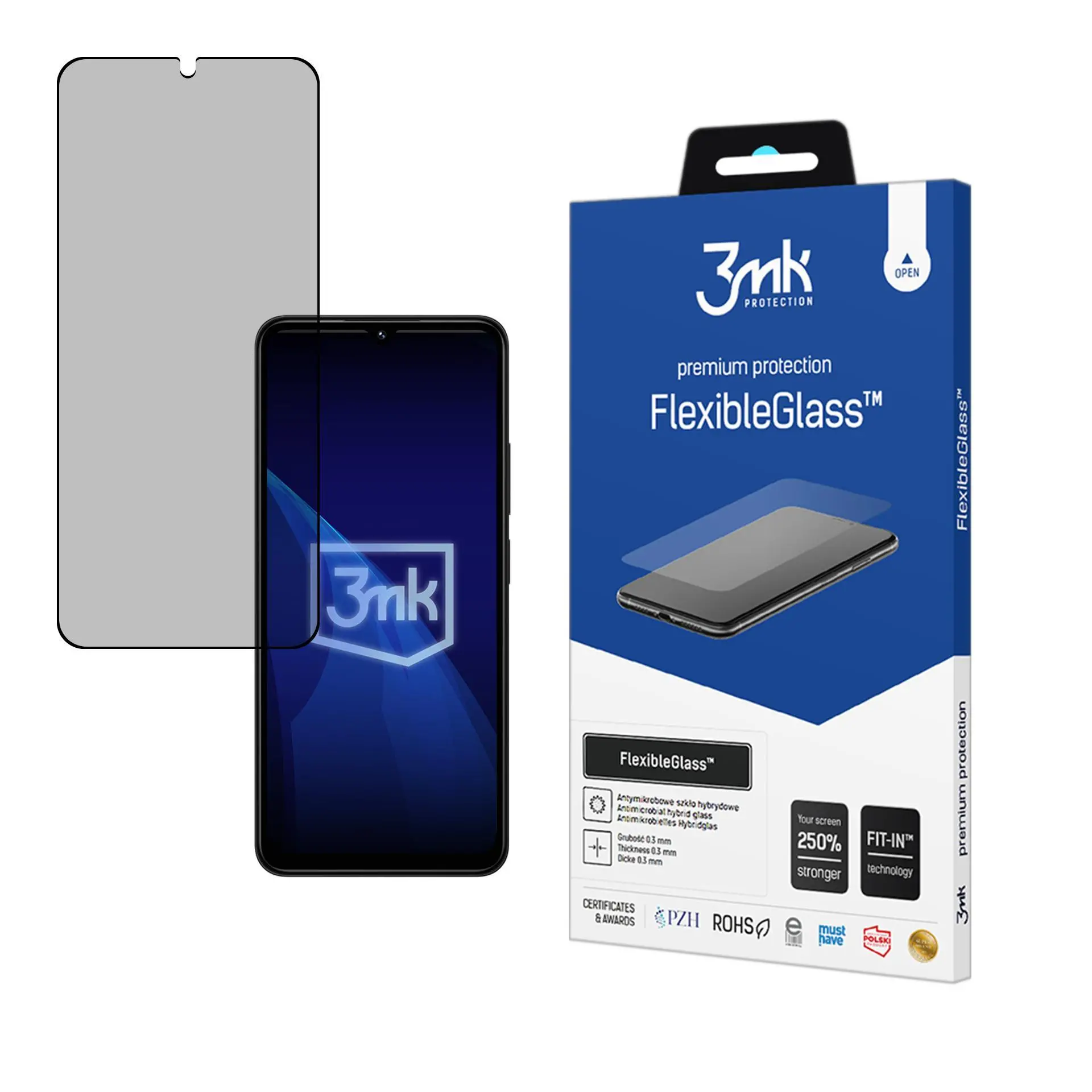 Szkło hybrydowe 3mk FlexibleGlass do Xiaomi Redmi 14C