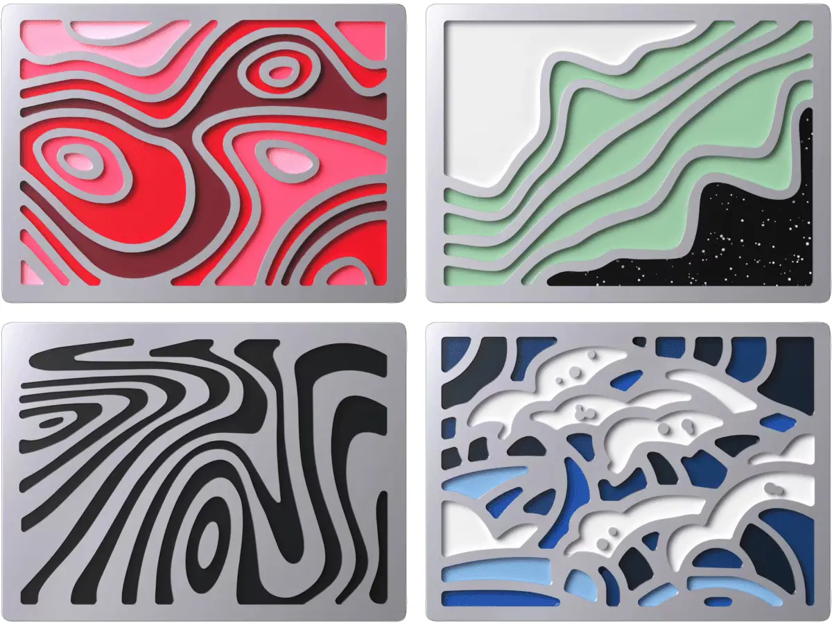 Plakietki magnetyczne HyperX Abstract Magnetic Gaming Badges