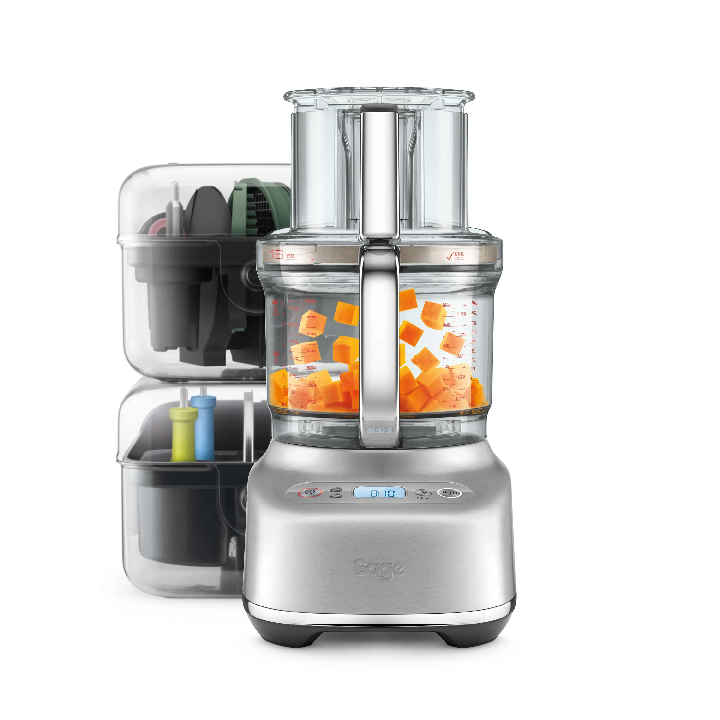 фото Кухонний комбайн Sage The Paradice 16 SFP838BSS