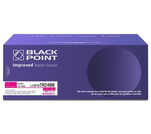 Фото - Чорнила й тонер Black Point LCBPBTN248M  Purpurowy (zamiennik TN-248M)