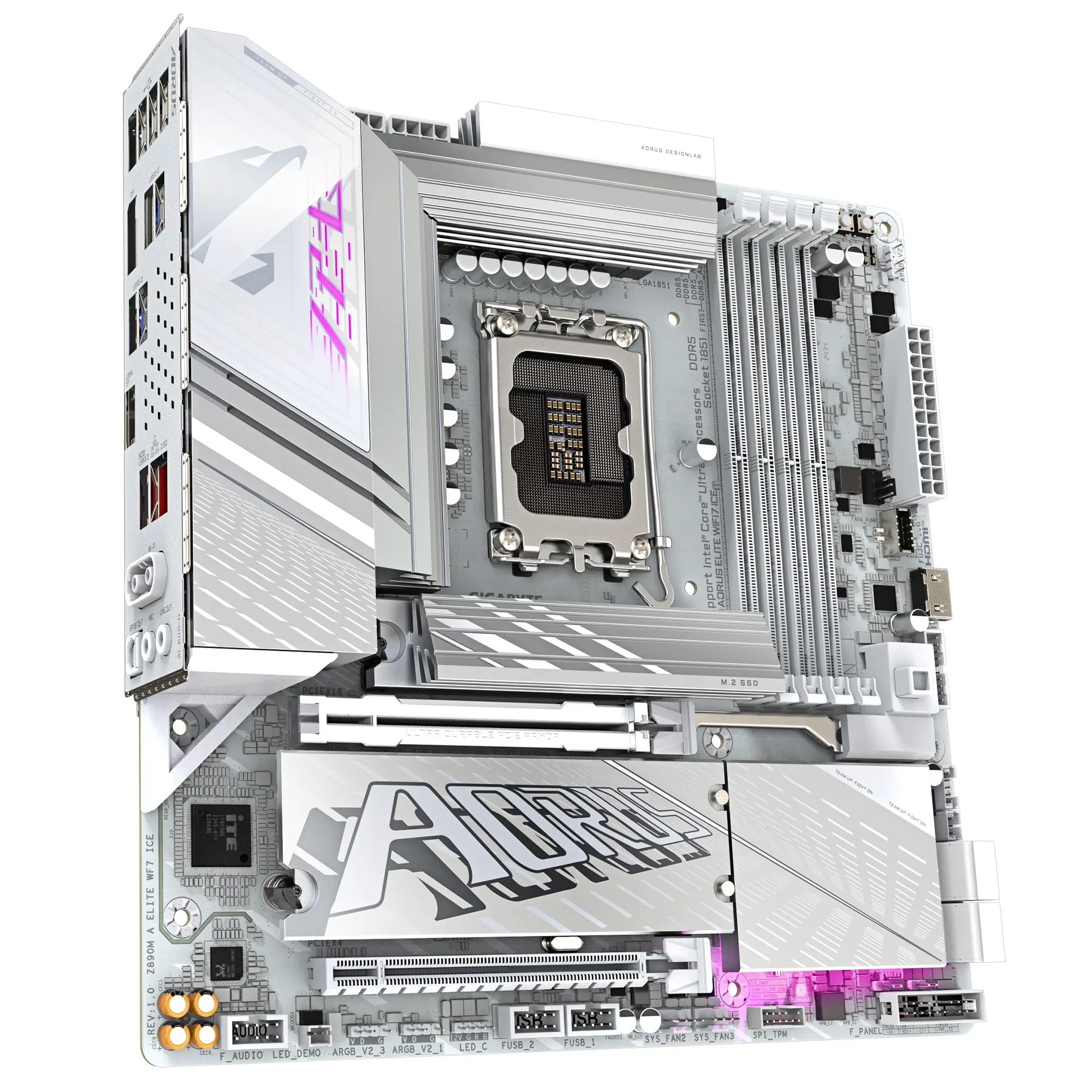 фото Материнская плата Gigabyte Z890M Aorus Elite WIFI7 ICE 2