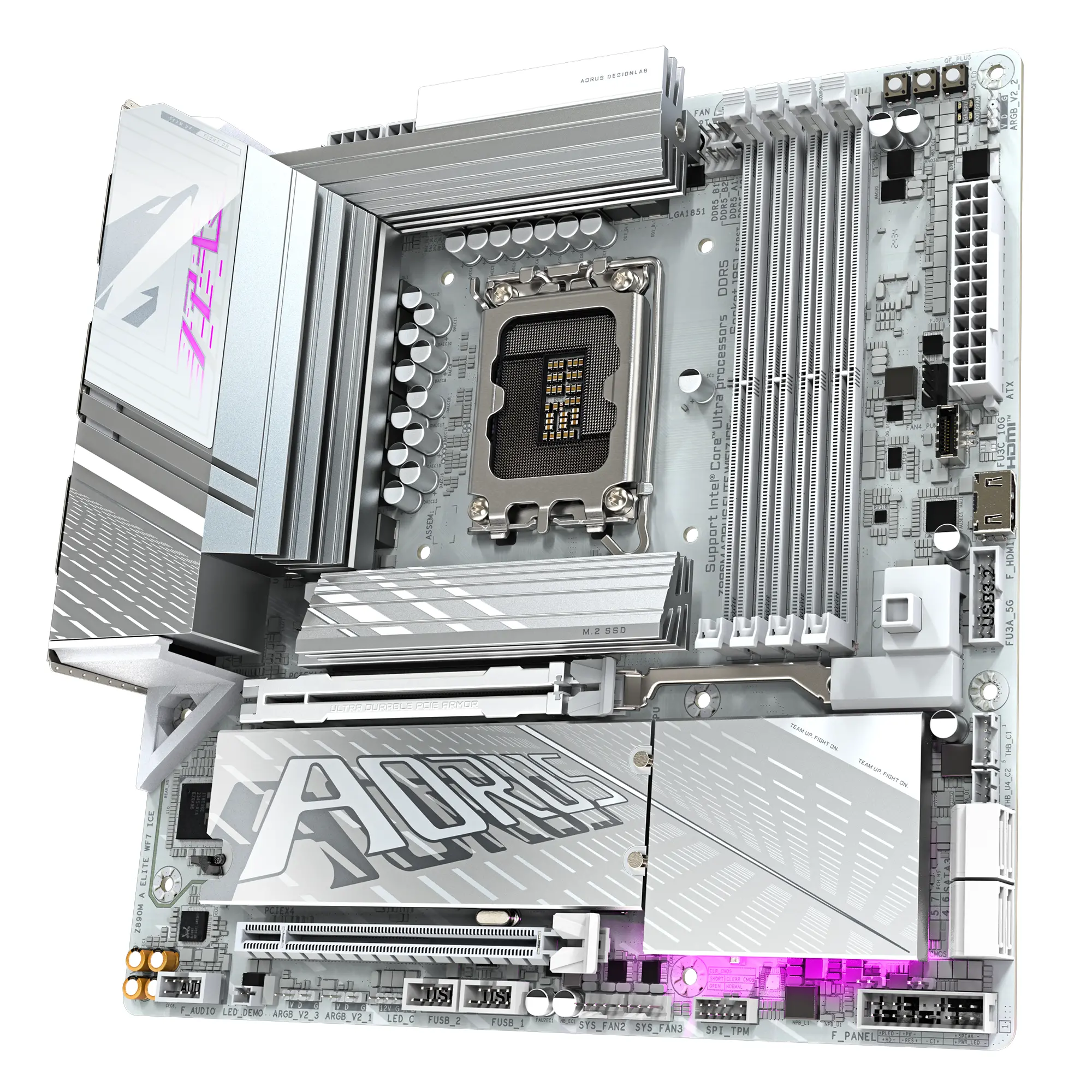 фото Материнская плата Gigabyte Z890M Aorus Elite WIFI7 ICE 3