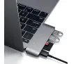 Hub USB Satechi ST-TCUPM Type-C Pass-Through USB Hub Szary