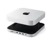 Hub USB Satechi ST-GMMSHS Stand and Hub dla Mac Mini Srebrny