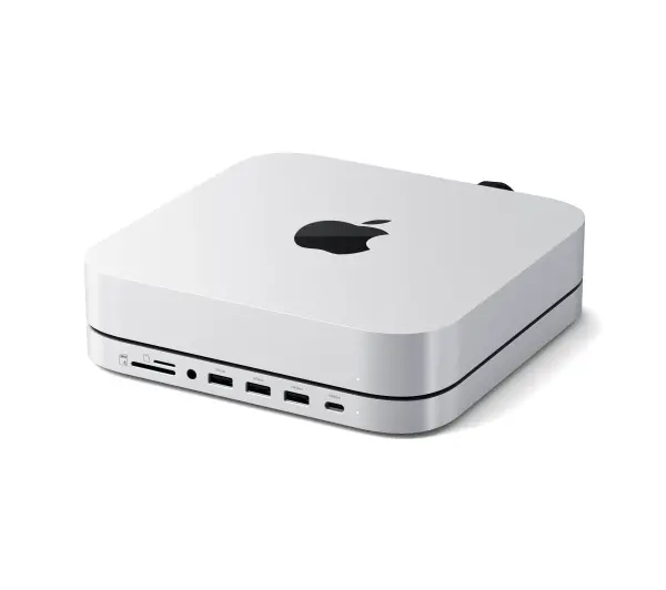Satechi ST-GMMSHS Stand and Hub dla Mac Mini Srebrny - Kup na Raty - RRSO 0%