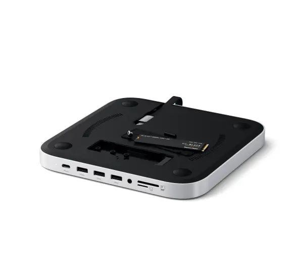 Satechi ST-GMMSHS Stand and Hub dla Mac Mini Srebrny - Kup na Raty - RRSO 0%