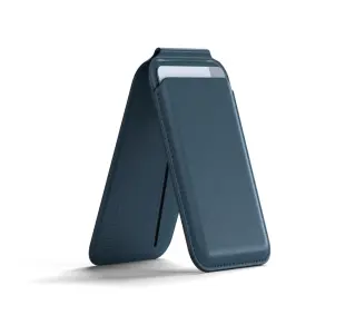 Satechi Magnetic Wallet Stand do iPhone Niebieski