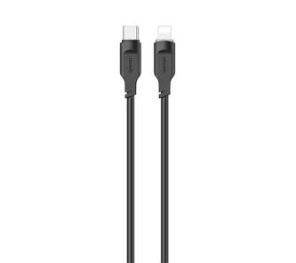 Kabel USAMS USB-C na Lightning 20W PD Fast Charging Lithe Series 1,2m Czarny