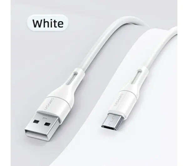 USAMS USB do microUSB 2A 1m Zielony