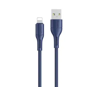 Kabel USAMS USB do Lightning 2A Fast Charge 1m Niebieski