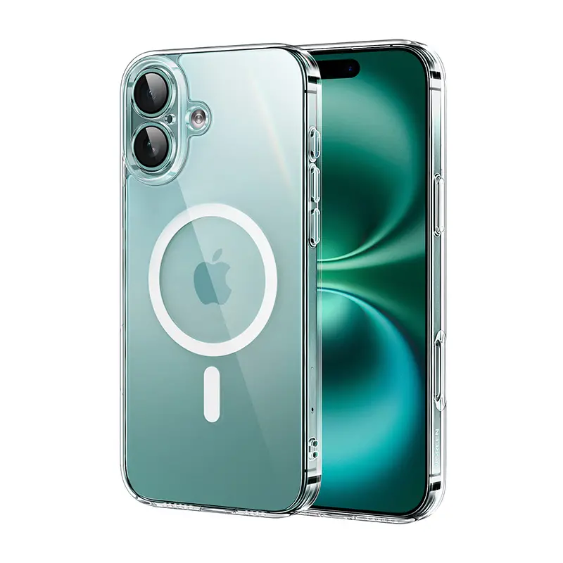 Etui UGREEN MagSage CA110 do iPhone 16 Plus Przeźroczysty