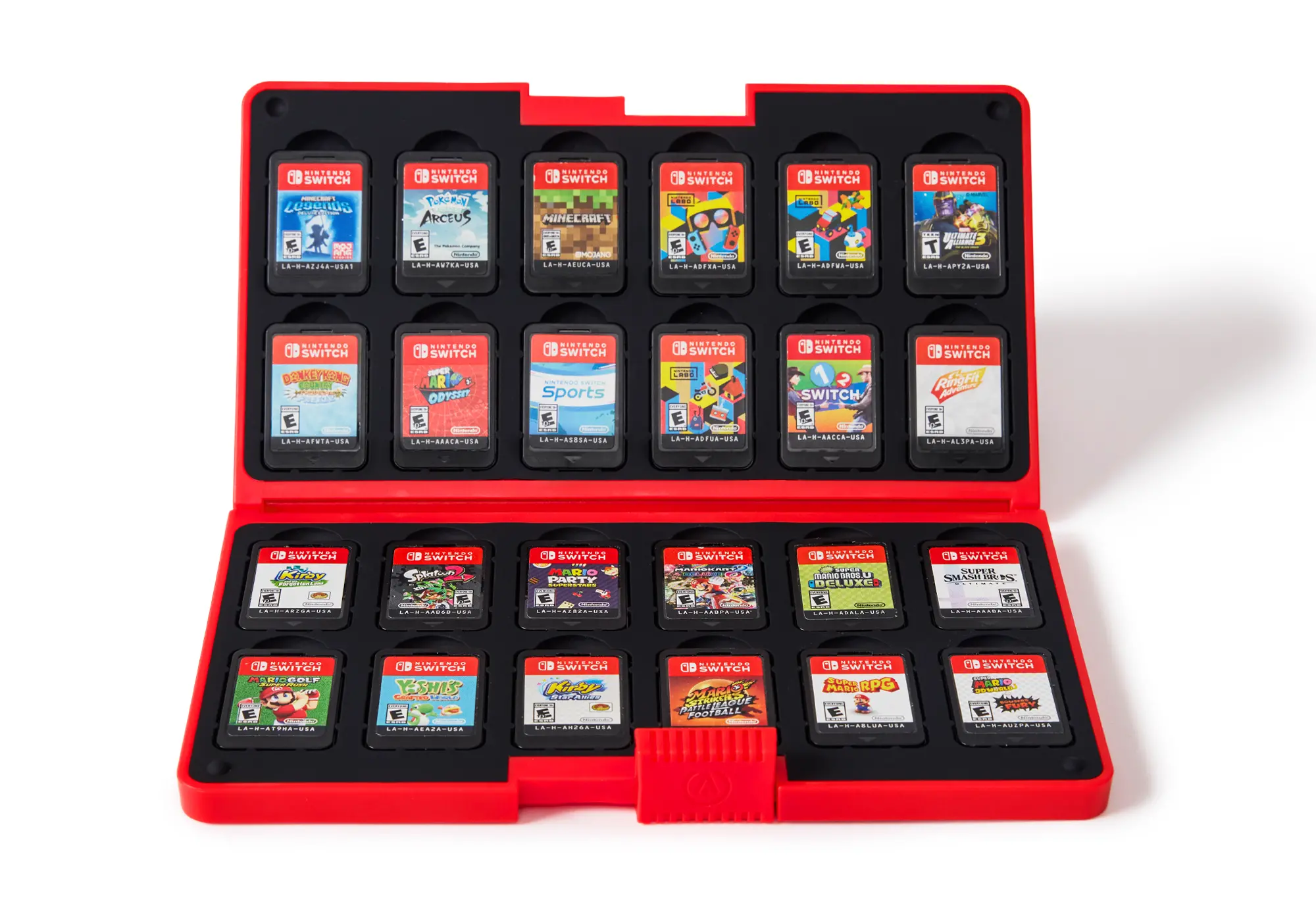 PowerA NSCS0292-01 Game Card Case XL Super Mario Heroes vs