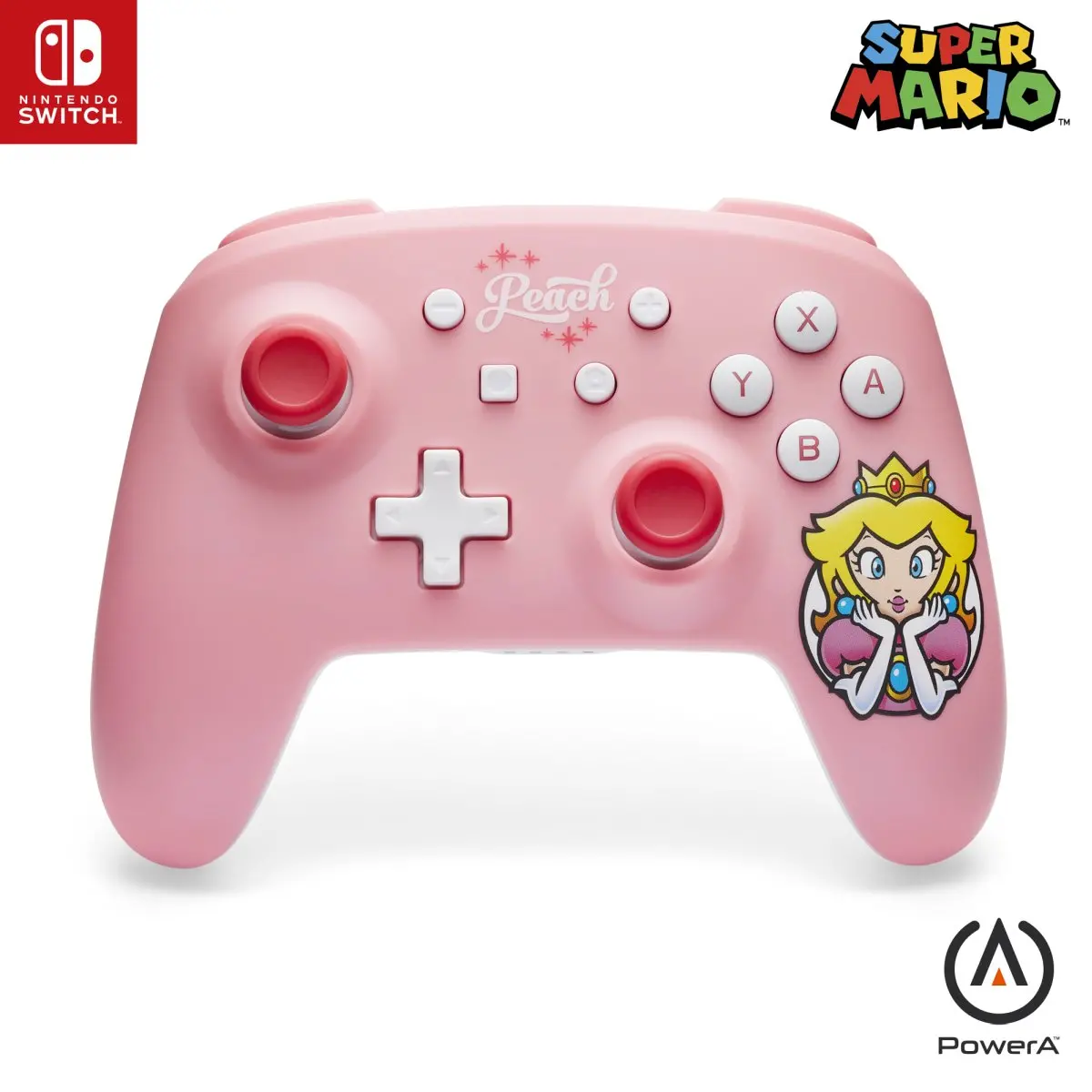 фото Геймпад PowerA Super Mario Princess Peach Pink For Nintendo Switch