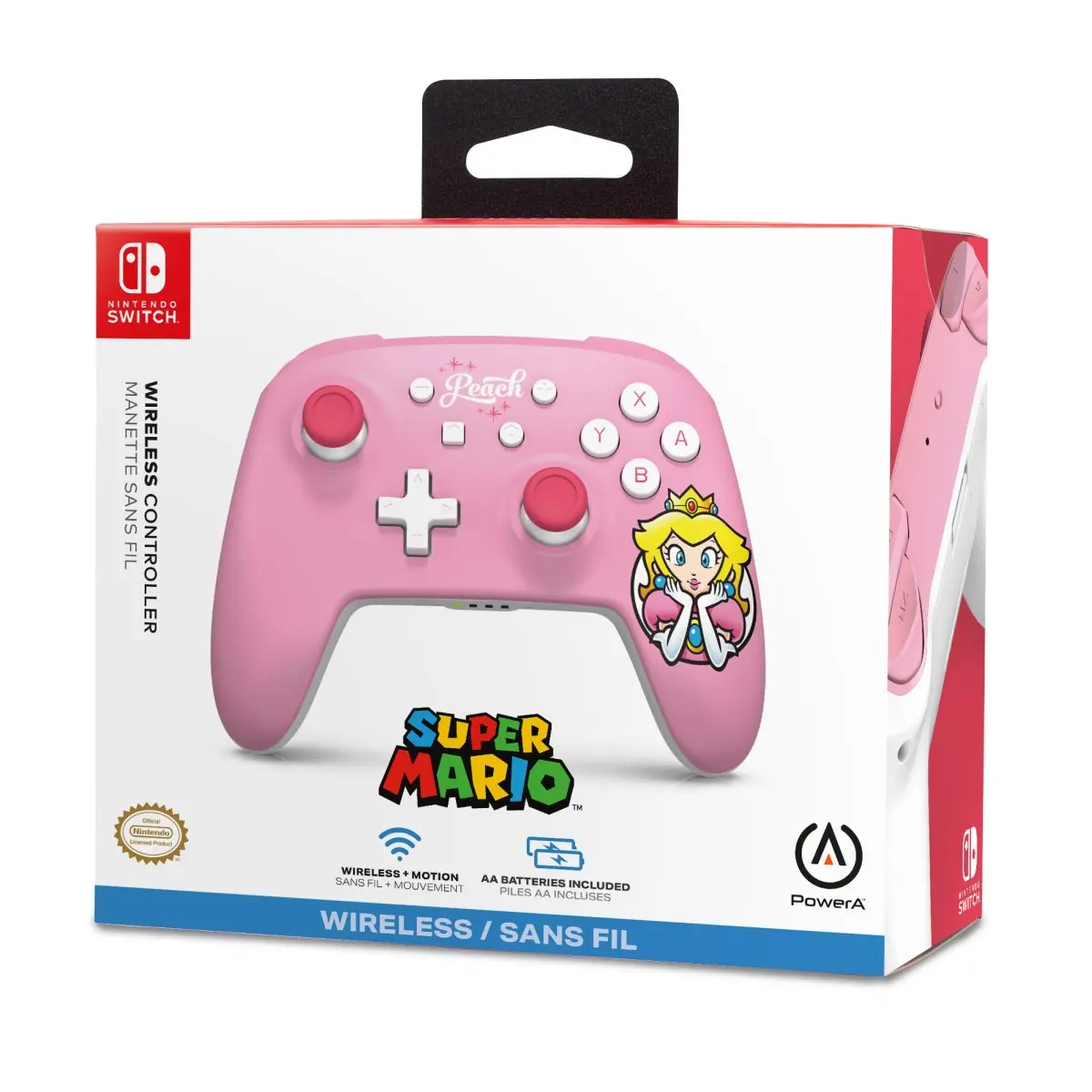 фото Геймпад PowerA Super Mario Princess Peach Pink For Nintendo Switch