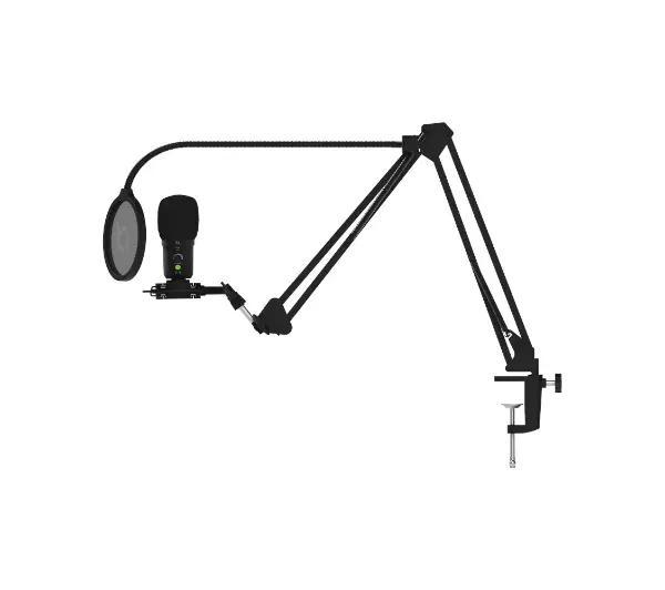 Aqirys Voyager Przewodowy Czarny