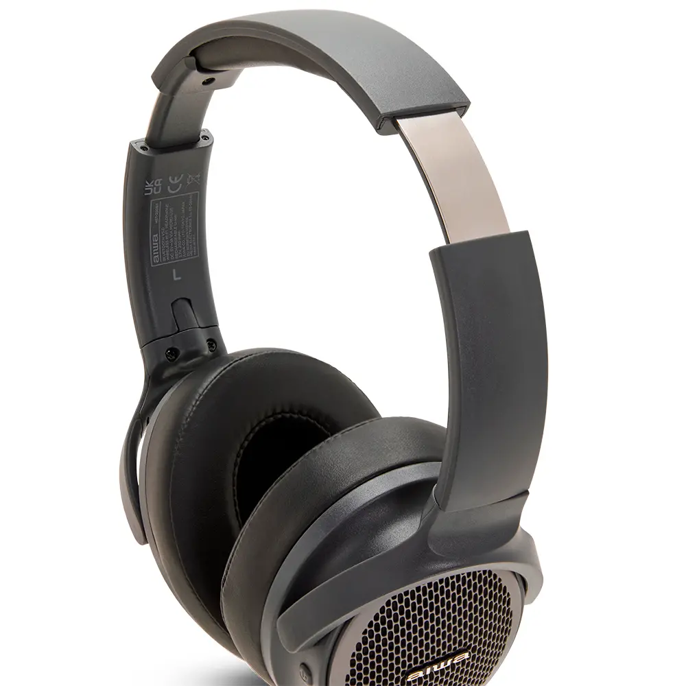 Słuchawki bezprzewodowe Aiwa HST-250BT/TN  Nauszne Bluetooth 5.0 Szary