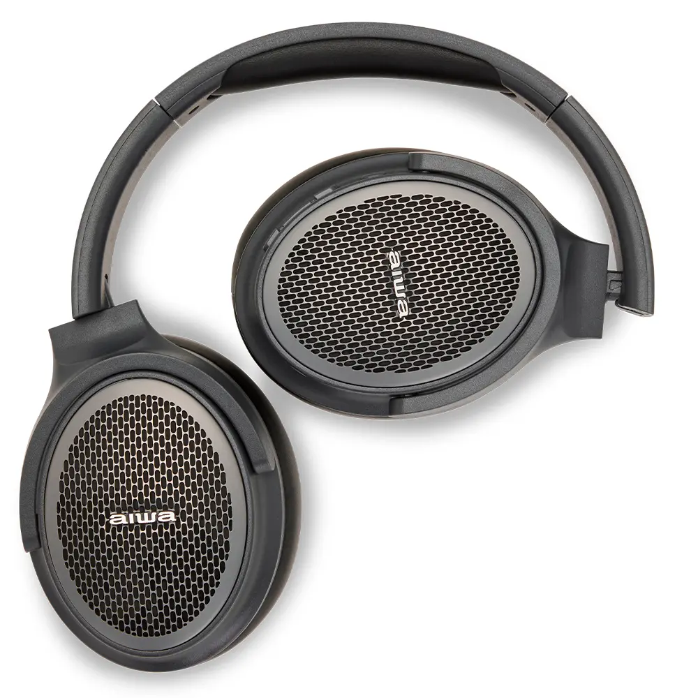 Słuchawki bezprzewodowe Aiwa HST-250BT/TN  Nauszne Bluetooth 5.0 Szary