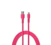 Kabel Colorum USB-A do USB-C 3A CK60 1,8m Czerwony