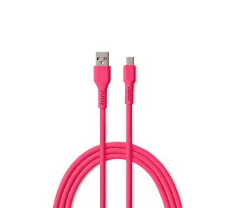 Kabel Colorum USB-A do USB-C 3A CK60 1,8m Czerwony