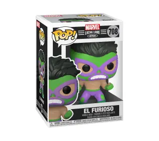 Funko Pop Marvel Luchadores Hulk El Furioso