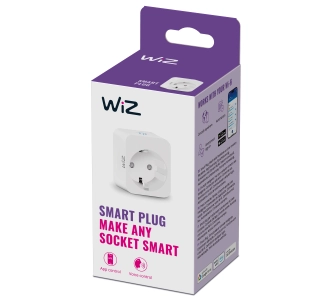 Smart plug WiZ Wi-Fi Biały