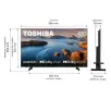 Telewizor Toshiba 43UA5D63DG  43" LED 4K Android TV Dolby Vision Dolby Atmos HDMI 2.1 DVB-T2