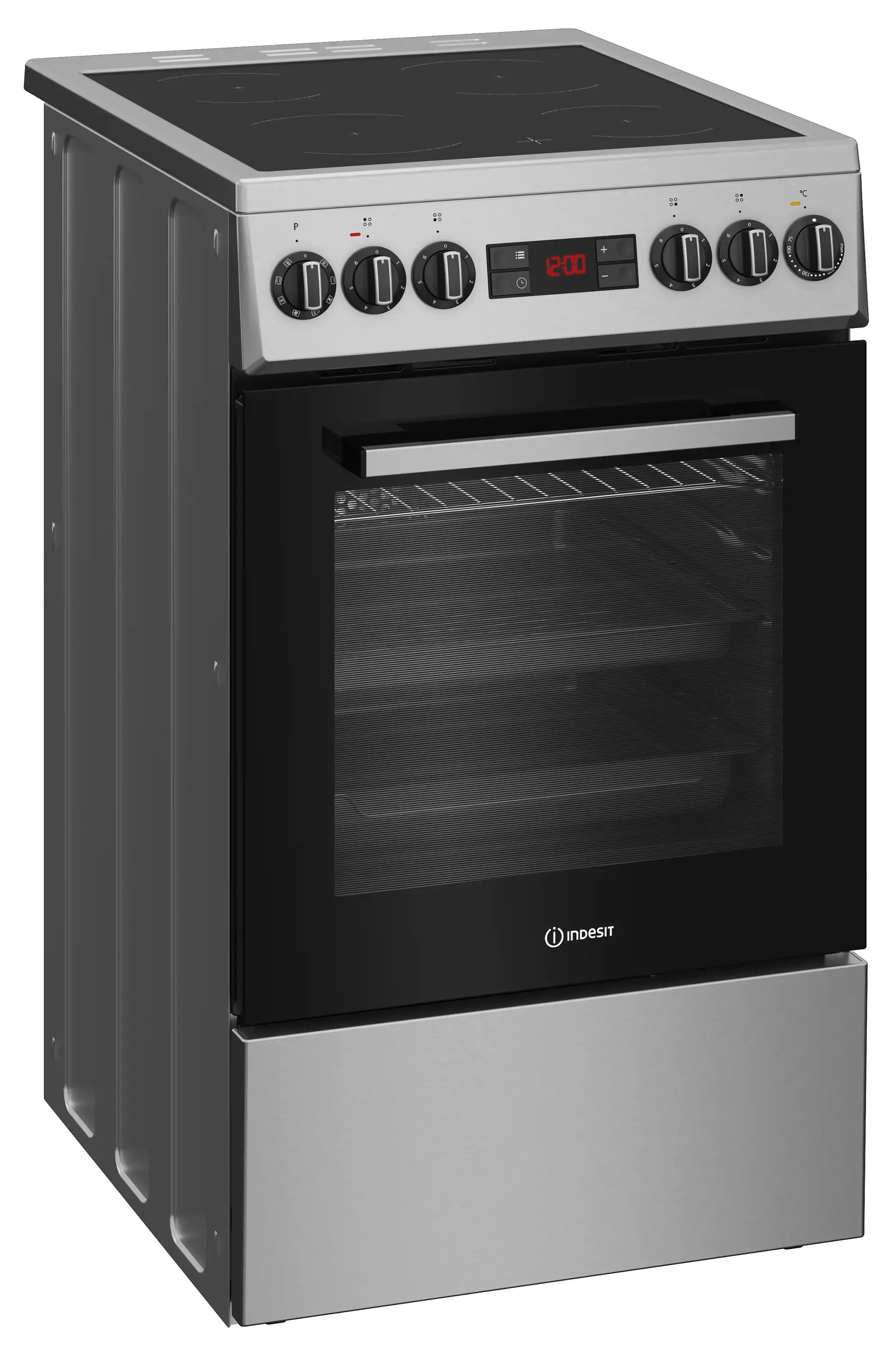 фото Електрична плита Indesit IS5V8CSX/P