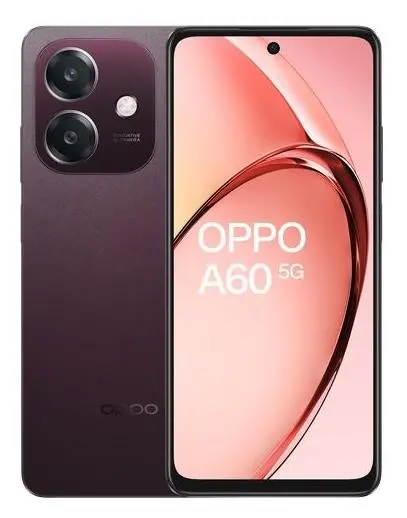 Smartfon OPPO A60 5G 4/128GB 6,67" 120Hz 50Mpix Bordowy