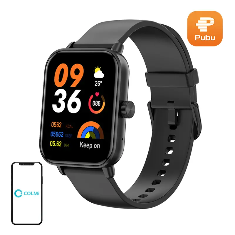 Smartwatch Colmi P81 44mm Czarny