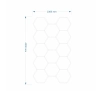 Lampa Extralink Hexagon LED 120lm