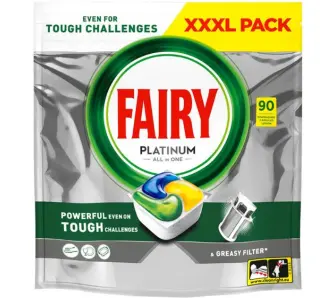Kapsułki do zmywarki Fairy Platinum All In One Lemon 90szt.
