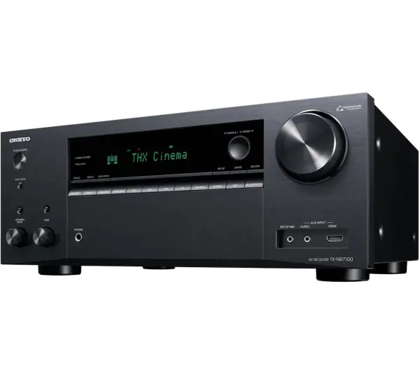 Onkyo TX-NR7100  9.2-kanałowy Dolby Atmos DTS X Wi-Fi Bluetooth AirPlay Chromecast Czarny - Kup na Raty - RRSO 0%