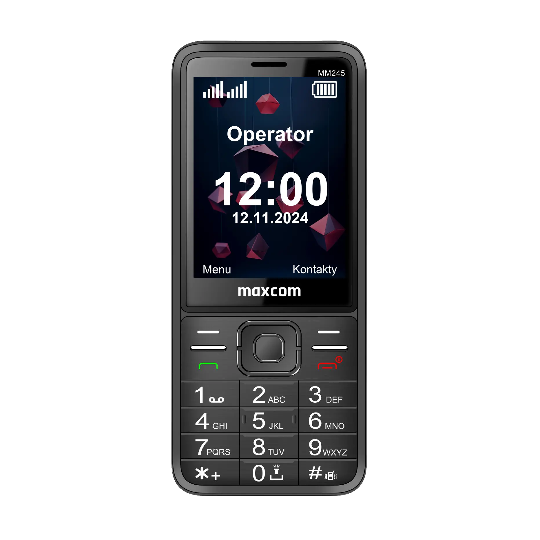 Telefon Maxcom MM 245 4G Czarny