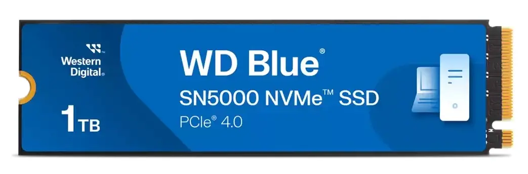 Dysk SSD WD Blue SN5000 1TB PCIe Gen4 x4