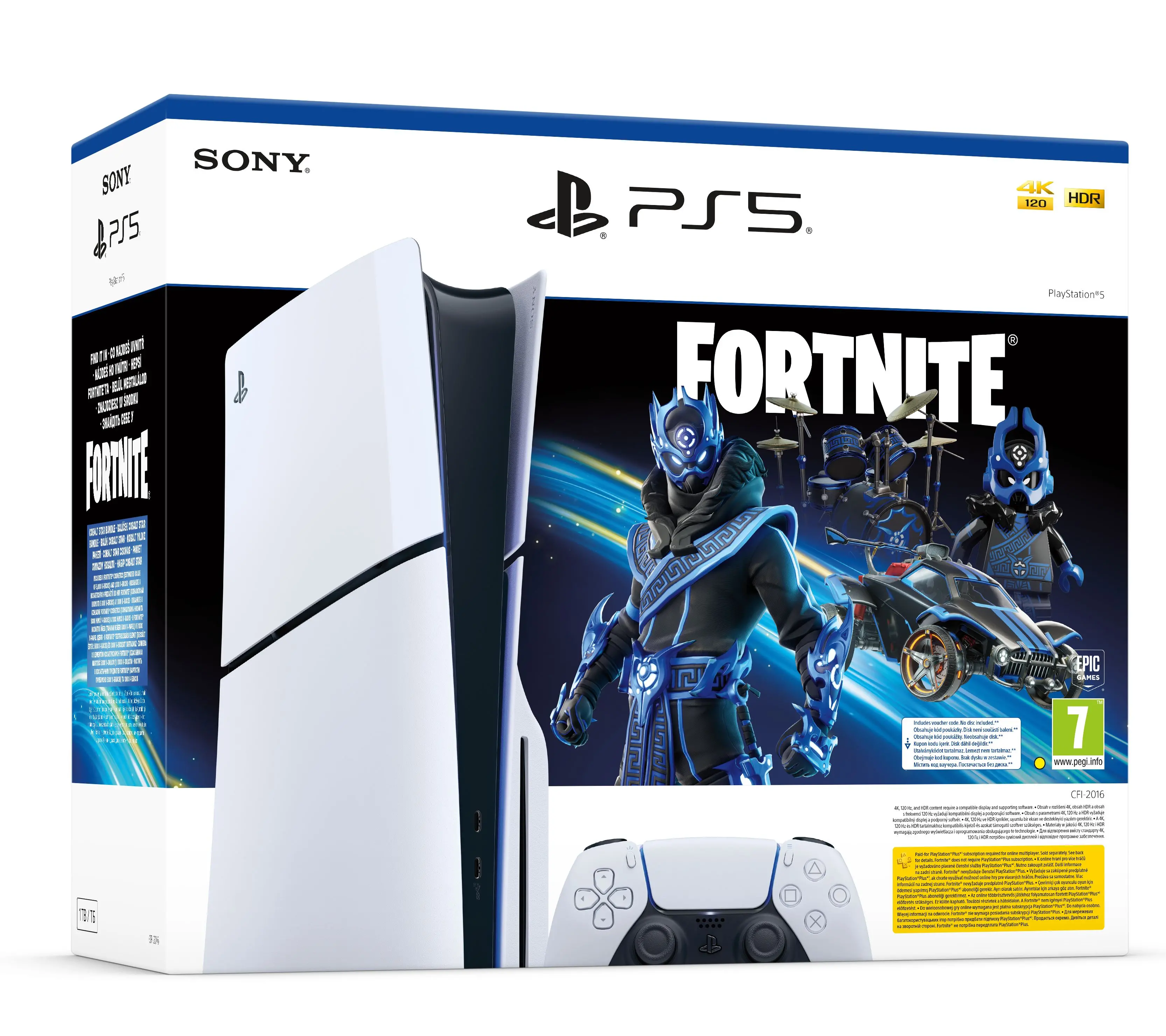 Sony PlayStation 5 Slim D Chassis (PS5) 1TB z napędem
